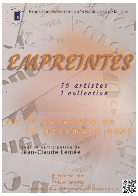 Nov. Déc. 2021 ≈ Exposition « Empreintes » 1 collection 15 artistes