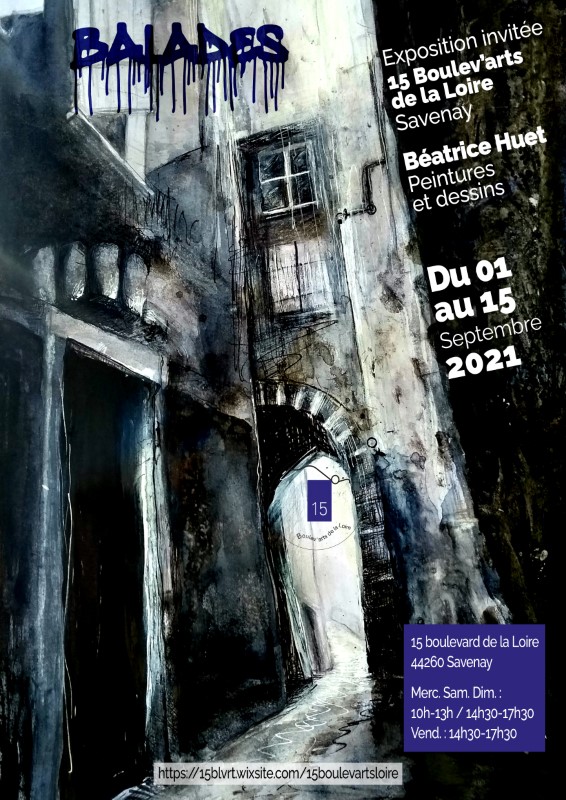 Septembre 2021 ≈ Exposition Béatrice Huet