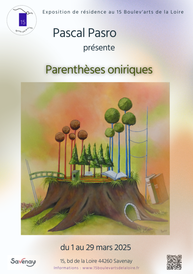 Exposition Pascal Pasro ≈ 01 au 29 mars